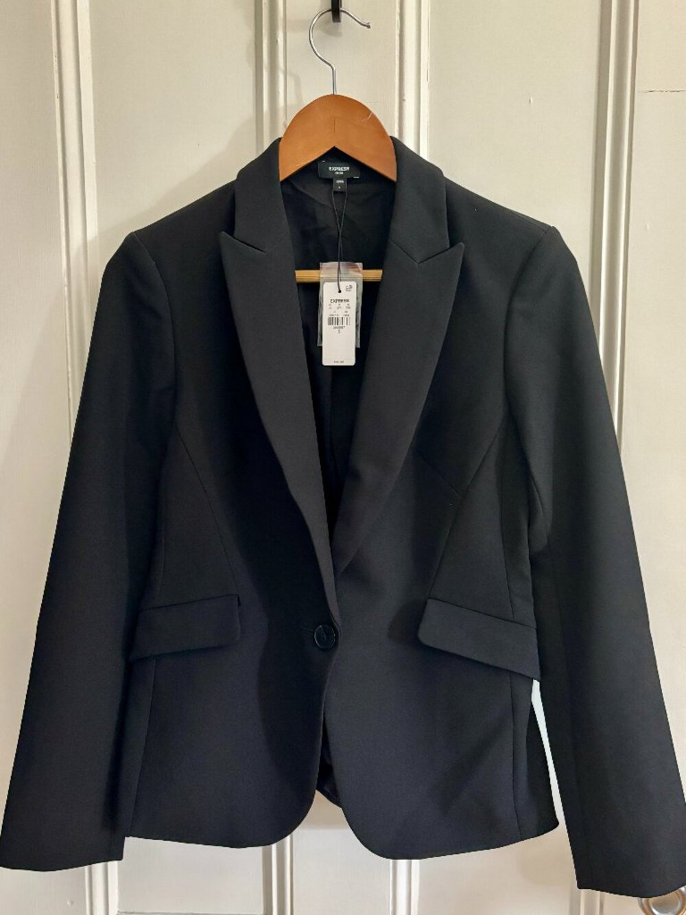 Editor Fitted Single Button Blazer
